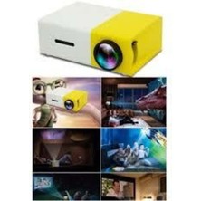 Normadia Mini Taşınabilir HDMI USB Sd Kart LED Ev Sinema Projeksiyon Cihazı