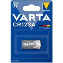 Varta CR123A 3V Lityum Pil Tekli 