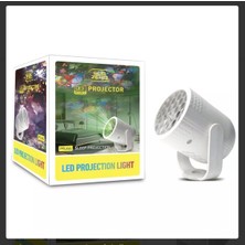 Normadia Yüksek Parlaklıklı Taşınabilir LED Projektör, Ev ve Açık Alan Kullanımı