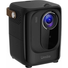 Normadia Mini 4K Bluetooth Akıllı Taşınabilir Projektör, Ev ve Ofis Kullanımı