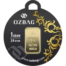 Özbağ 1 gr Külçe Altın