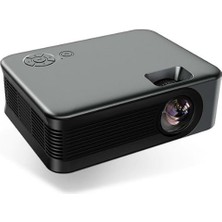 Mini Projeksiyon Cihazı, Full Hd, Wi-Fi, 1080P, Cep Telefonu Yansıtma