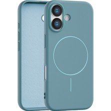 Fenza iPhone 16 Uyumlu İçi Kadife Magsafe Wireless Şarz Özellikli Telefon Kılıfı
