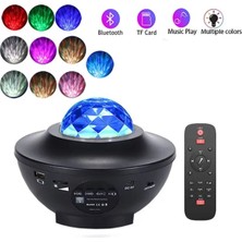 Normadia Starry Projektör Işık Bluetooth Müzik ile 7 Farklı Ambiyans Yaratıcı