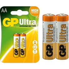 Gp Lr6 1.5V Alkalin Aa Kalem Pil 2'li