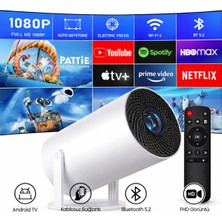Normadia Taşınabilir Android Projeksiyon Wifi Destekli Ultra Hd Sinema Cihazı