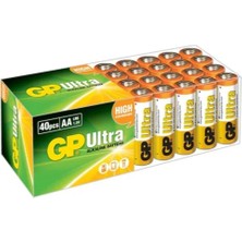 Gp Lr6 1.5V Ultra Alkalin 40'lı Kalem Pil