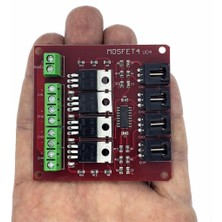 China Arduino 4 Kanallı IRF540 Mosfet Modülü