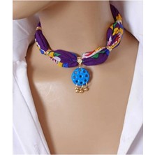 Yörük Otantik Güneş Süryani Taşı Kolye Iki Farklı Renk Seçeneği