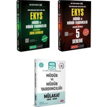 Pegem Akademi 2026 Meb Ekys Müdür ve Müdür Yardımcılığı Soru Bankası + Meb Ekys 5 Deneme + Müdür ve Müdür Yardımcılığı Mülakat Soru Cevap Data Yayınları Seti