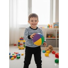 Rugby Karakter Baskılı Erkek Çocuk 2'li Alt Üst Takım - Kiremit/tarçın/sarı