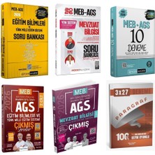 Anla Kazan Yayınları Pegem 2026 Meb Ags Eğitim Bilimleri Soru Bankası + Indeks Meb Ags Mevzuat Bilgisi Soru Bankası  + Meb Ags Deneme + Meb Ags Mevzuat Bilgisi Çıkmış Sorular + Meb Ags Eğitim Bilimleri Çıkmış Sorular Seti