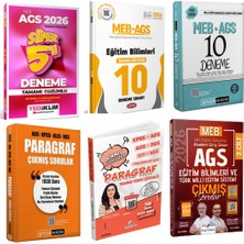 Anla Kazan Yayınları 2026 Meb Ags Süper Deneme + Meb Ags Çıkmış Sorular Seti Pegem Yayınları + Yediiklim Yayınları + Data Yayınları + Dizgi Yayınları