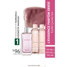 Yves Rocher Evidence ve L'evidence Parfüm Serisi Kadife Çantalı SETI-9916918