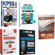 Yargı Yayınları 2026 Kpss Genel Kültür Matematik Konu Anlatımı + Pegem Kpss Ezberbozan Matematik Soru Bankası + Retro Kpss Matematik 15 Deneme + Indeks Kpss Matematik Son 15 Yıl Konu Konu Çıkmış Sorul