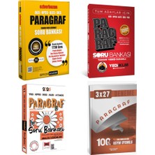 Anla Kazan Yayınları Pegem Akademi 2026 Paragraf Soru Bankası + Yediiklim Paragraf Soru Bankası + Yargı Yayınları Papatya Serisi Paragraf Soru Bankası Seti