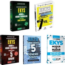 Data Yayınları 2026 Meb Ekys Müdür ve Müdür Yardımcılığı Sınavı Karma Deneme + Meb Ekys Soru Bankası + Meb Ekys Çıkmış Sorular Seti