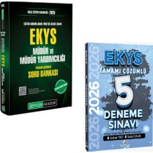 Data Yayınları 2026 Meb Ekys Müdür Müdür Yardımcılığı Soru Bankası ve Meb Ekys Müdür Müdür Yardımcılığı 5 Deneme Seti