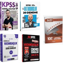 Yargı Yayınları 2026 Kpss Genel Kültür Vatandaşlık Konu Anlatımı + Pegem Kpss Ezberbozan Vatandaşlık Soru Bankası + Retro Kpss Vatandaşlık 26 Deneme + Indeks Kpss Vatandaşlık Son 15 Yıl Konu Konu Çıkm