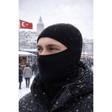 Single Sword Army Termal Kar Maskesi Erkek&Kadın Balaklava 0//SİYAH