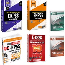 Anla Kazan Yayınları Pegem 2026 Ekpss Engelli Kamu Personeli Seçme Sınavı Konu Anlatımlı + Pegem Ekpss Soru Bankası + Indeks Ekpss 10 Deneme + Dizgi Ekpss Çıkmış Sorular Seti