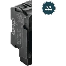 Derko 20 Adet Buton Yardımcı Kontak(Nc)