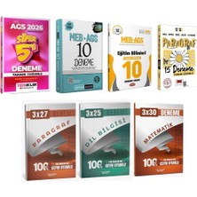Anla Kazan Yayınları Pegem 2026 Meb Ags Tamamı Çözümlü 10 Deneme + Data Meb Ags Eğitim Bilimleri  10 Deneme + Yediiklim Meb Ags Süper 5 Li Deneme + Yargı Meb Ags Paragraf 15 Deneme Seti