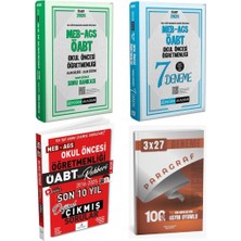 Pegem 2026 Meb Ags Öabt Okul Öncesi Öğretmenliği Soru Bankası + Pegem Öabt Okul Öncesi Öğretmenliği 7 Deneme + Dizgi Öabt Okul Öncesi Öğretmenliği Çıkmış Sorular Seti