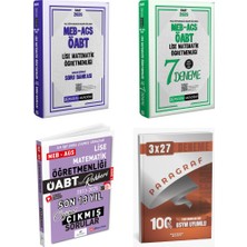 Pegem 2026 Meb Ags Öabt Lise Matematik Öğretmenliği Soru Bankası + Pegem Öabt Lise Matematik Öğretmenliği 7 Deneme + Dizgi Öabt Lise Matematik Öğretmenliği Çıkmış Sorular Seti