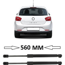 Cme Parts Seat Ibiza Hb 6j Kasa 2009-2017 Uyumlu Sağ + Sol Takım Bagaj Amortisörü 2 Adet 560MM 6J4827550B