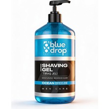 Blue Drop Professional Tıraş Jeli 1000 ml Moisturizing & Enhanced Glide - Nemlendirici Etki & Kolay Kayganlık