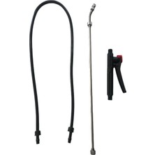 Özgürce Dayanıklı Plastik ve Krom Hortum Seti, Güçlü ve Esnek Kullanım