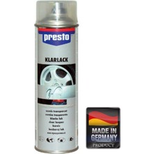 Presto Arilik Sprey Parlak  Vernik 500ML ( 12 Adet )