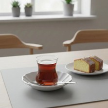 Külsan 15121.PW - Drinkware Eko 12'li Beyaz Bardak Altlığı 11 Cm, Thermoset Melamin