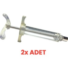 Özgürce Kaynatılabilir Mika Ithal Veteriner Enjektör 10 Ml, 2 Adet