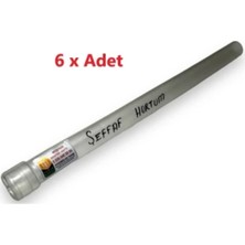 Özgürce Şeffaf Hortum, Hububat Mibzeri, Gübre ve Tohum Açıcı, 6'lı Paket