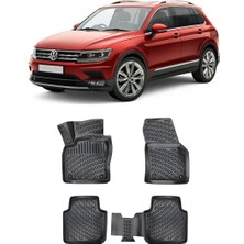 BTM Otomotiv Vw Tiguan 2016-2023 Btm 3D Havuzlu Paspas