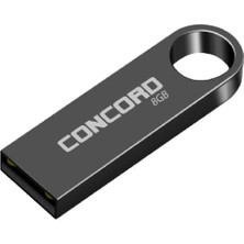 Concord 8 GB USB 2.0 Metal Flash Bellek Cu8