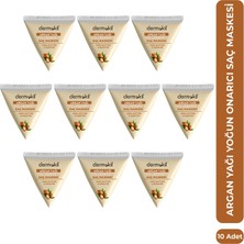 Dermokil Argan Özlü Yoğun Onarıcı Saç Maskesi 25 ml x 10 Adet