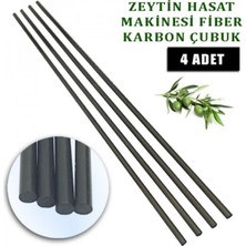 Özgürce Zeytin Hasat Makinesi Çubukları, Karbon Fiber, 5 Mm, 4 Adet