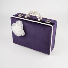 Hayrat Neşriyat Kadife Sandık Çeyizlik Kuran Kutusu (Mor,  Içi Boş Kutu)