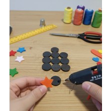Gözeler 1.5 cm Güçlü Yuvarlak Mıknatıs 20'li Paket Magnet ve El Yapımı Ürünler Için Hobi Mıknatısı