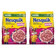 Nesquik Çilektop Lezzeti 310 gr Mısır Gevreği x 2 Adet