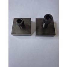 Yaylink Beton Demir Kesme Makası Makinesi Yedek Bıçak Takımı 50MMX50MMX15MM 2 Adet Bıçak Cıvata Dahil