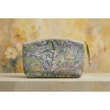 Ege Fular Şal Sanat Serisi – 30X20 cm Premium Kadife El Portföyü ve Çok Amaçlı Büyük Boy Cüzdan