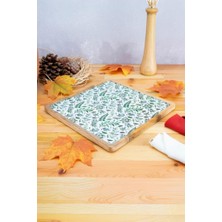 Bambum Kangura - Mango Ağacından Kare Tepsi Yaprak Büyük