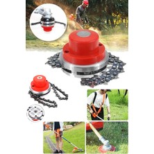 Özgürce Dayanıklı Titanyum Zincirli Benzinli Tırpan Başlığı, Güçlü ve Uzun Ömürlü