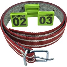 Özgürce 20 Adet Yeşil Büyükbaş Hayvan Boyunluk ve Numaratör Takımı Seti