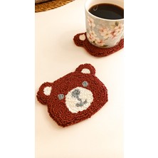 2'li Ayıcık Bardak Altlığı