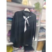Nisa Butik Giyim Fular Detaylı Tunik